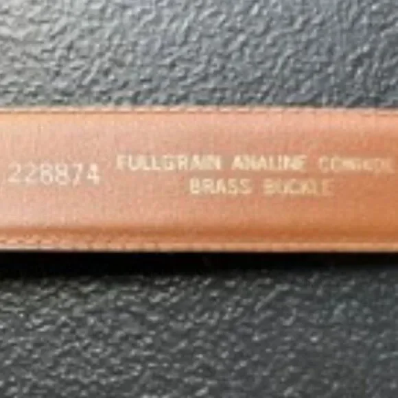 Christian Dior Vintage Black Leather Belt - Size 36 - Picture 9 of 9